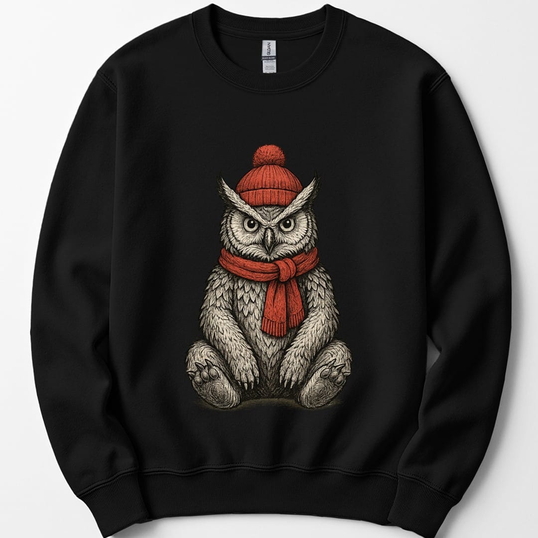 Printify Sweatshirt Black / S D&D Vintage Owlbear Sweatshirt