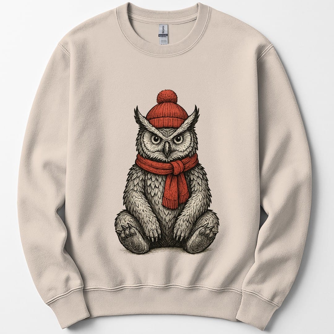 Printify Sweatshirt Sand / S D&D Vintage Owlbear Sweatshirt