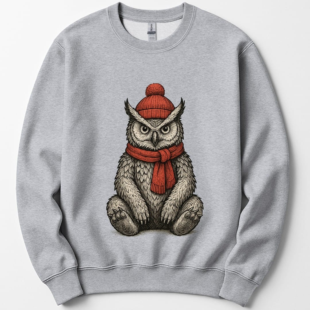 Printify Sweatshirt Sport Grey / S D&D Vintage Owlbear Sweatshirt