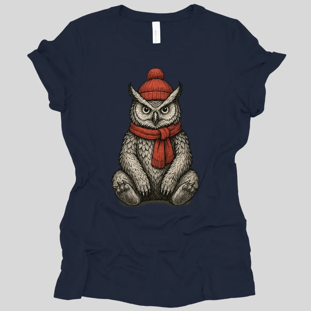 Printify T-Shirt Navy / S D&D Vintage Owlbear Women's Shirt