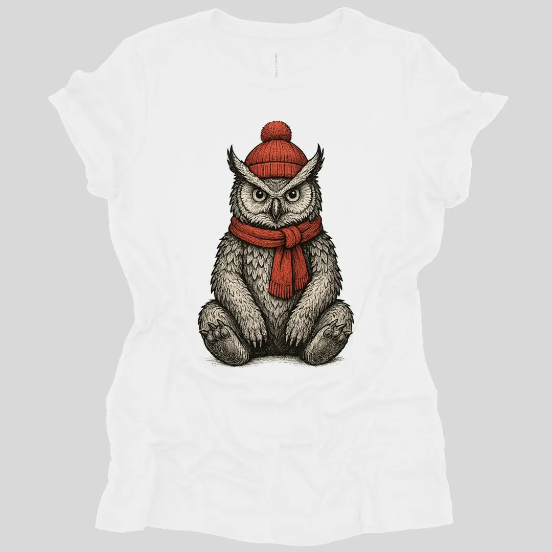 Printify T-Shirt White / S D&D Vintage Owlbear Women's Shirt