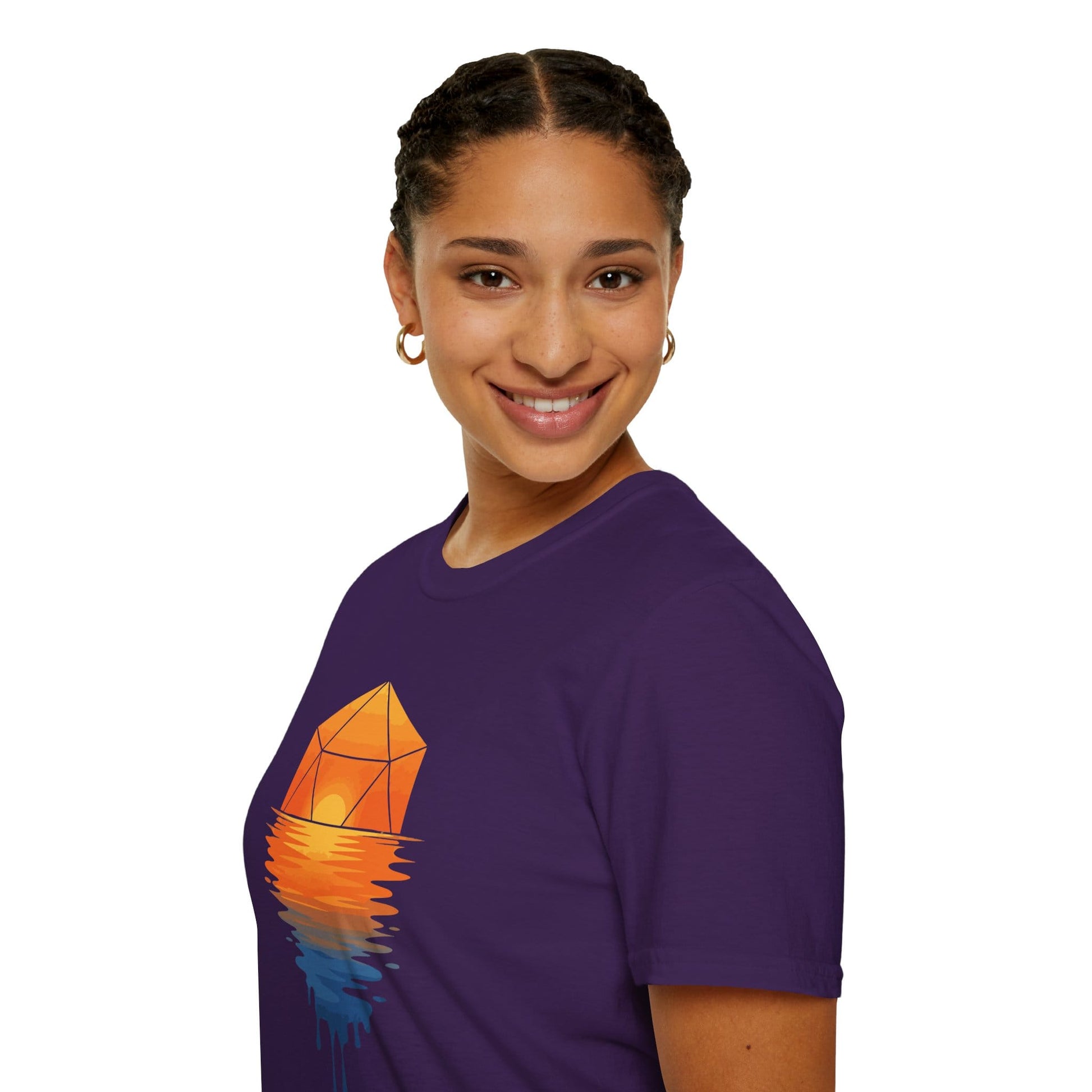 Printify T-Shirt D20 Sunset T-shirt