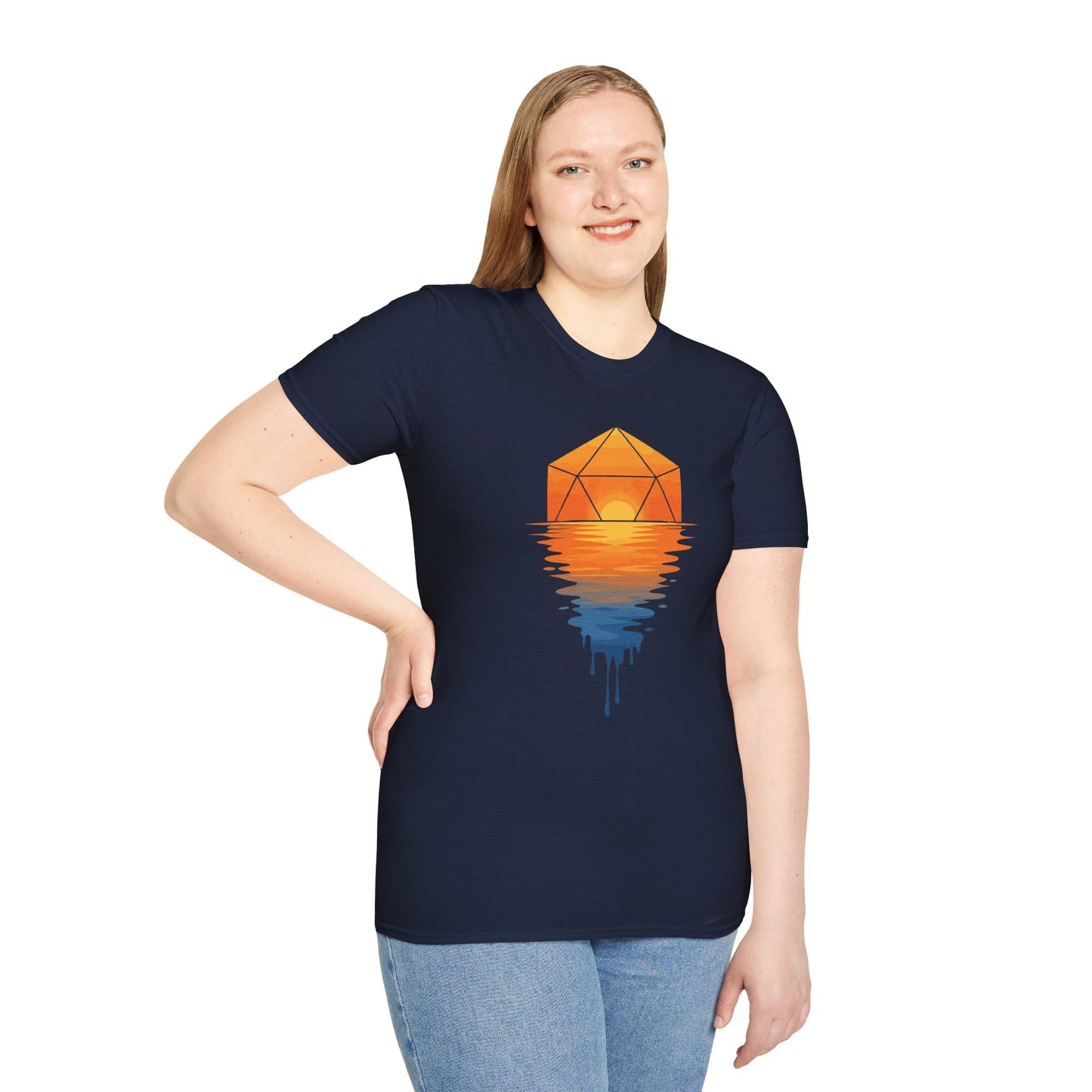 Printify T-Shirt D20 Sunset T-shirt