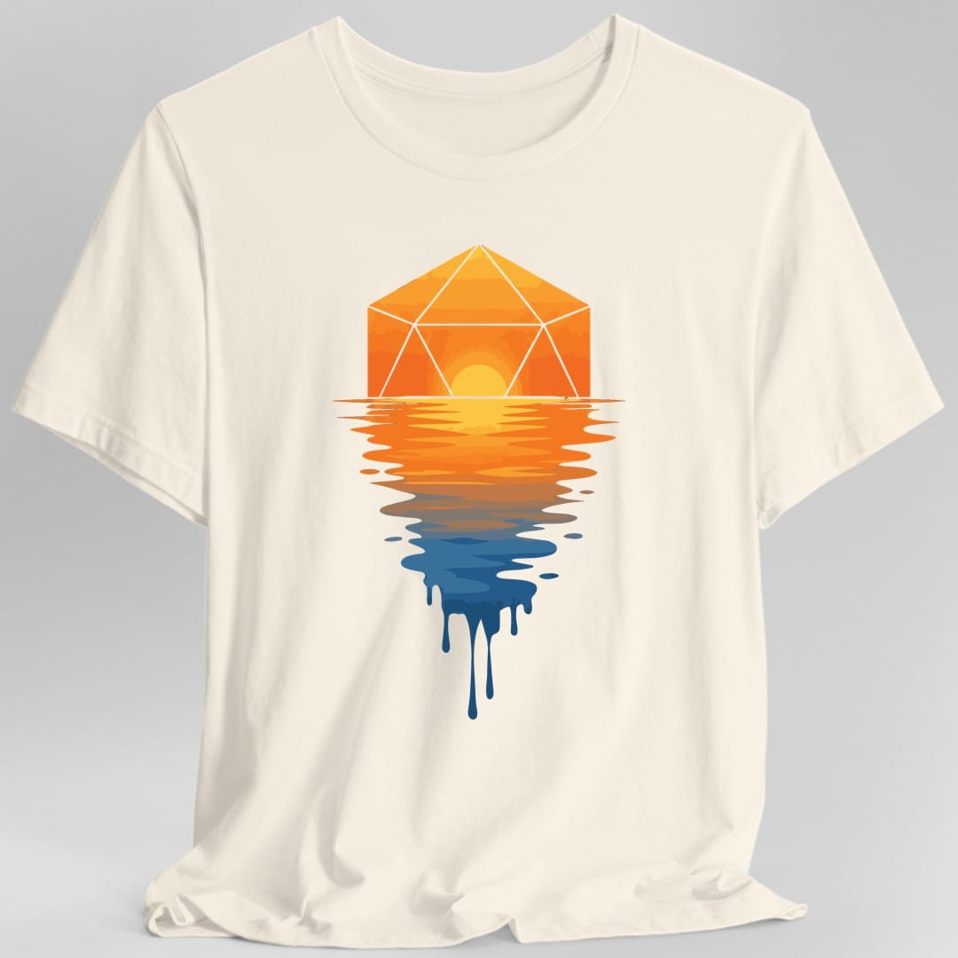 Printify T-Shirt Natural / S D20 Sunset T-shirt