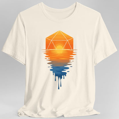 Printify T-Shirt Natural / S D20 Sunset T-shirt