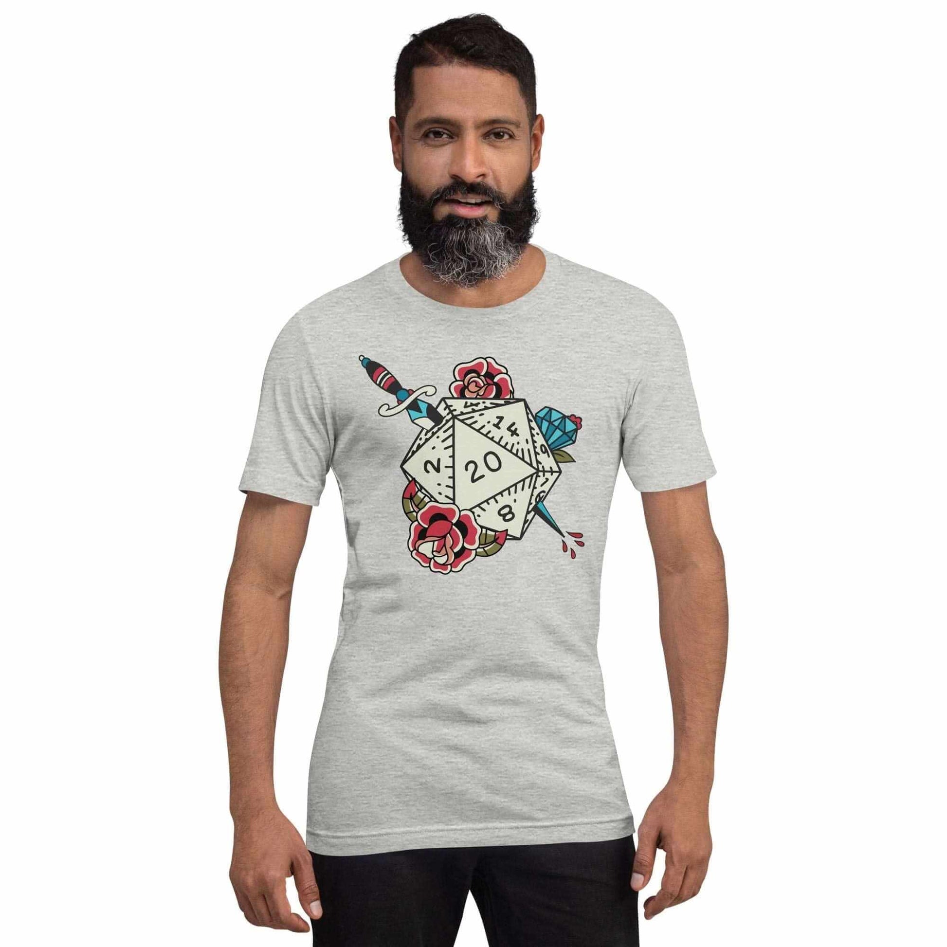 Printify T-Shirt D20 Tattoo T-shirt