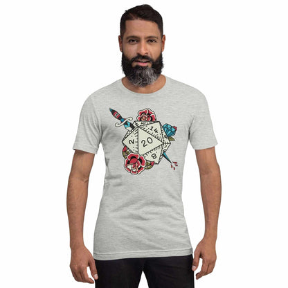 Printify T-Shirt D20 Tattoo T-shirt