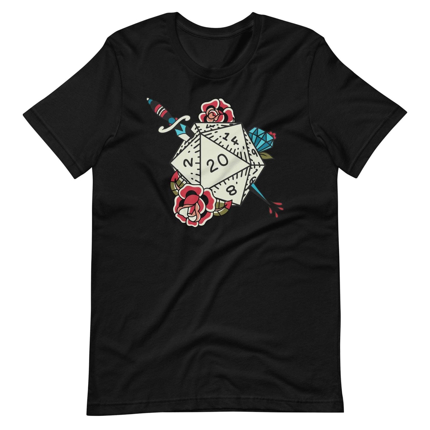 Printify T-Shirt D20 Tattoo T-shirt