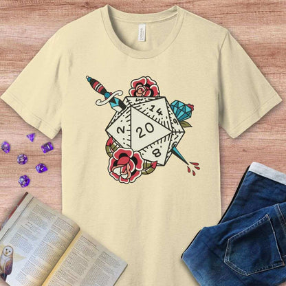 Printify T-Shirt D20 Tattoo T-shirt