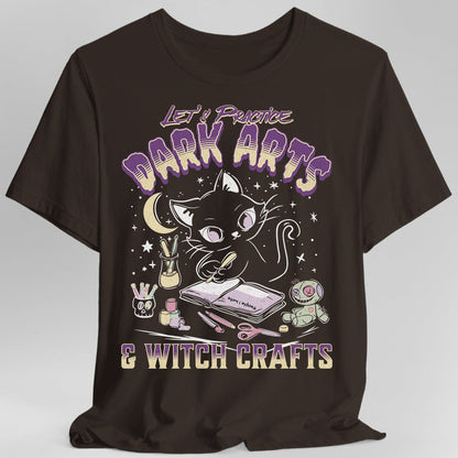 Printify T-Shirt Dark Chocolate / S Dark Arts & Witch Crafts Shirt