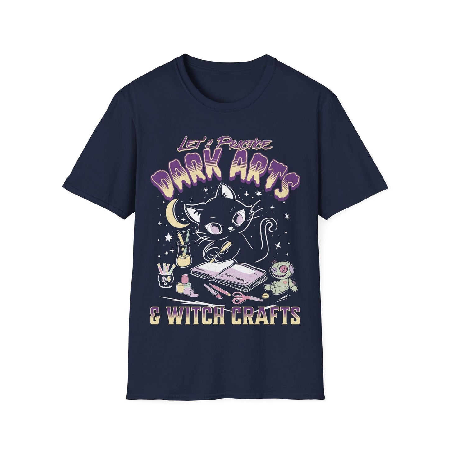 Printify T-Shirt Navy / S Dark Arts & Witch Crafts Shirt
