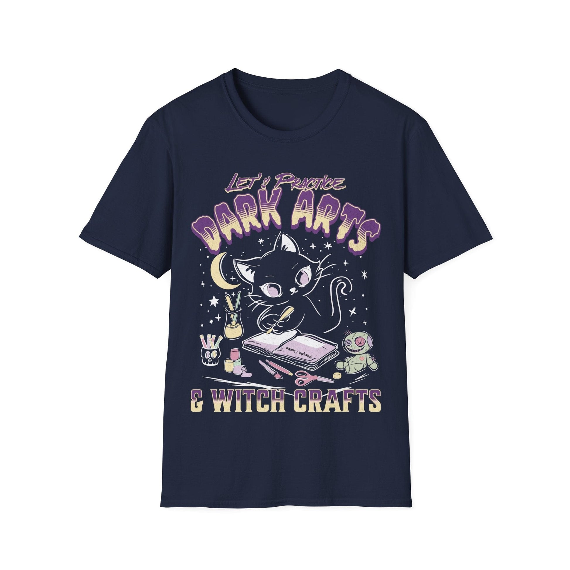 Printify T-Shirt Navy / S Dark Arts & Witch Crafts Shirt