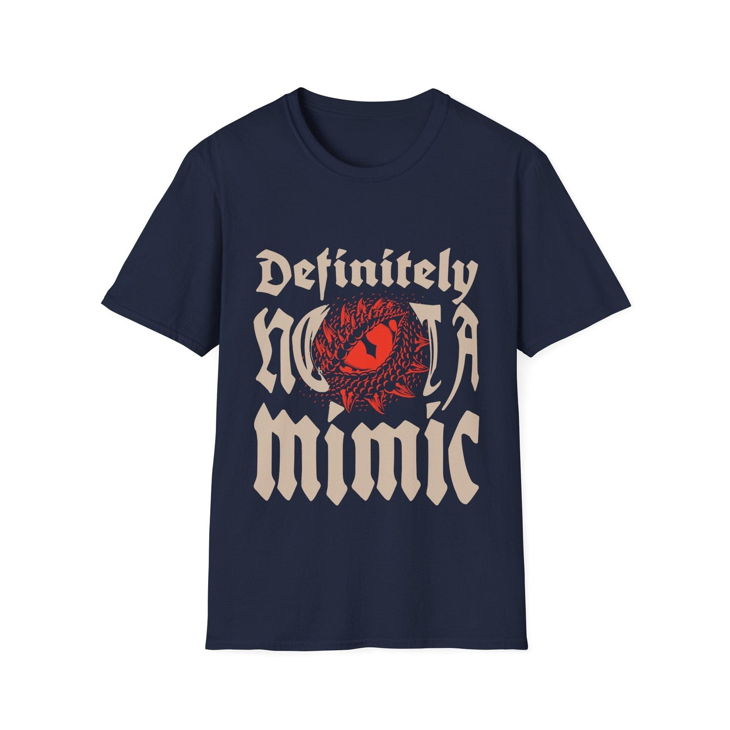 Printify T-Shirt Navy / S Definitely Not A Mimic Shirt