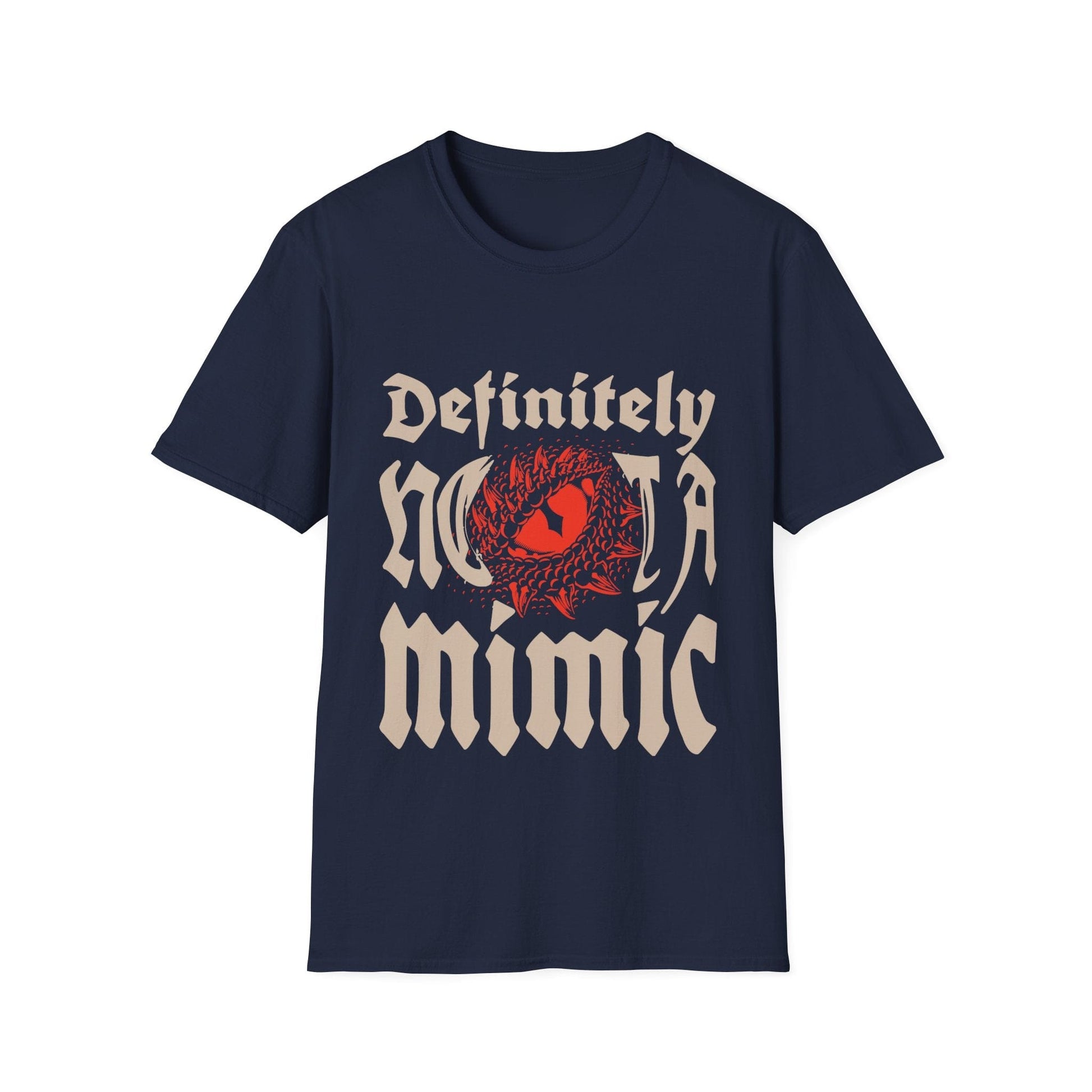 Printify T-Shirt Navy / S Definitely Not A Mimic Shirt
