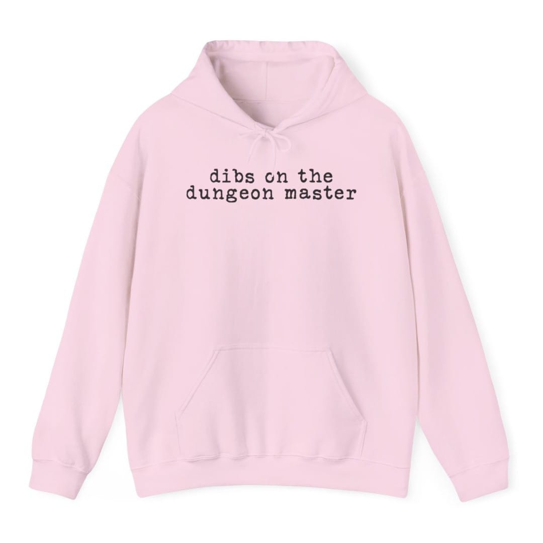 Printify Hoodie Light Pink / S Dibs On The Dungeon Master Hoodie