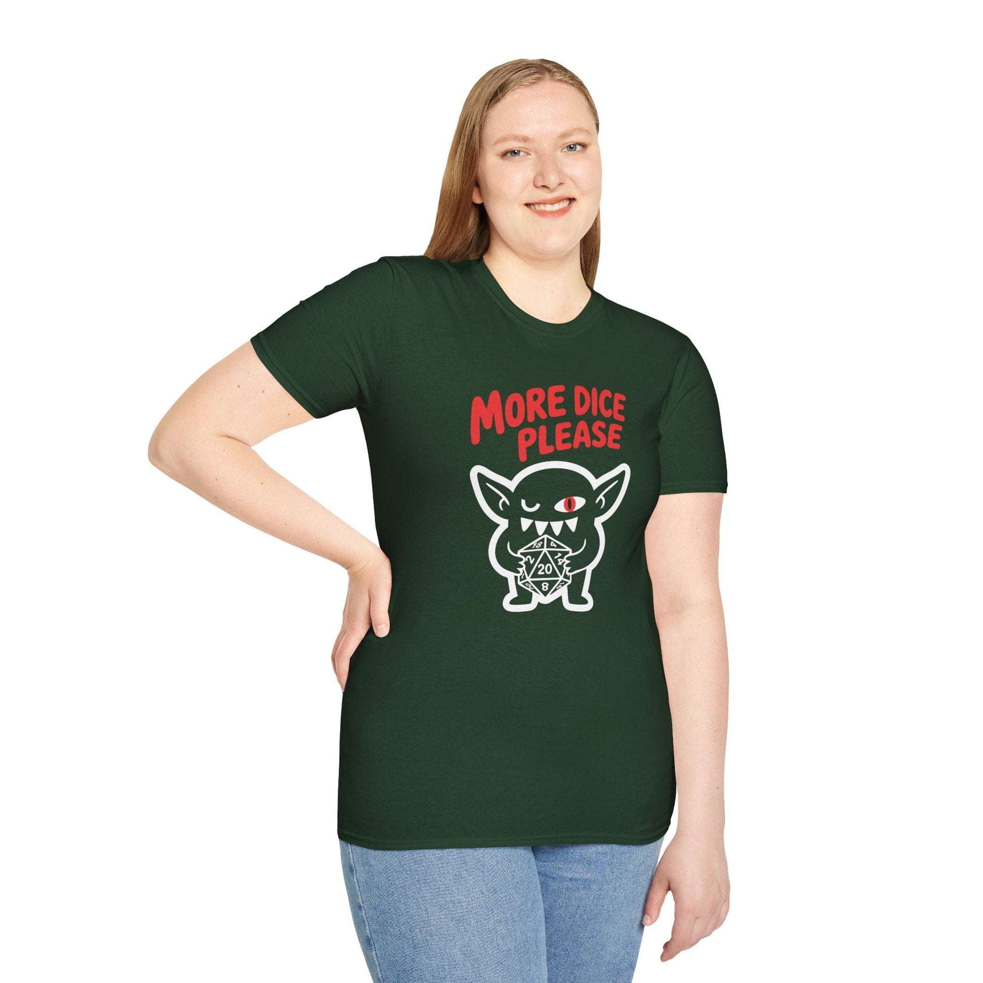 Printify T-Shirt Dice Goblin T-shirt