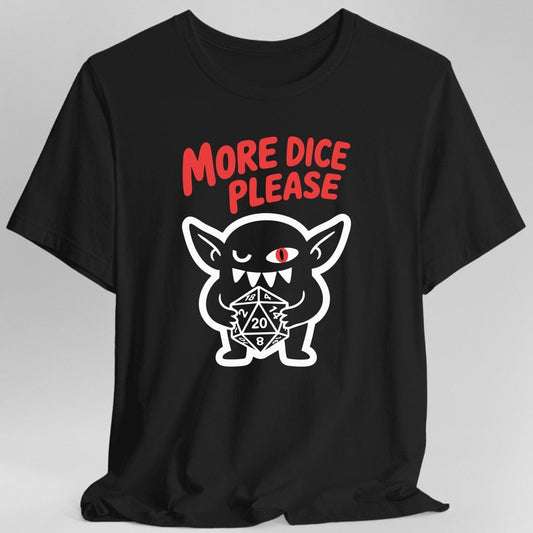 Printify T-Shirt Black / S Dice Goblin T-shirt