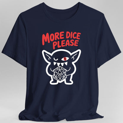 Printify T-Shirt Navy / S Dice Goblin T-shirt