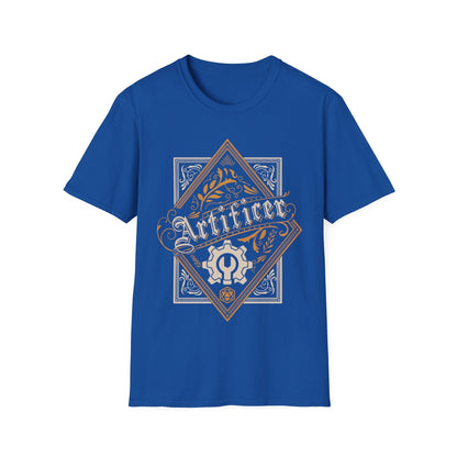 Printify T-Shirt True Royal / S DnD Artificer Large Crest T-Shirt