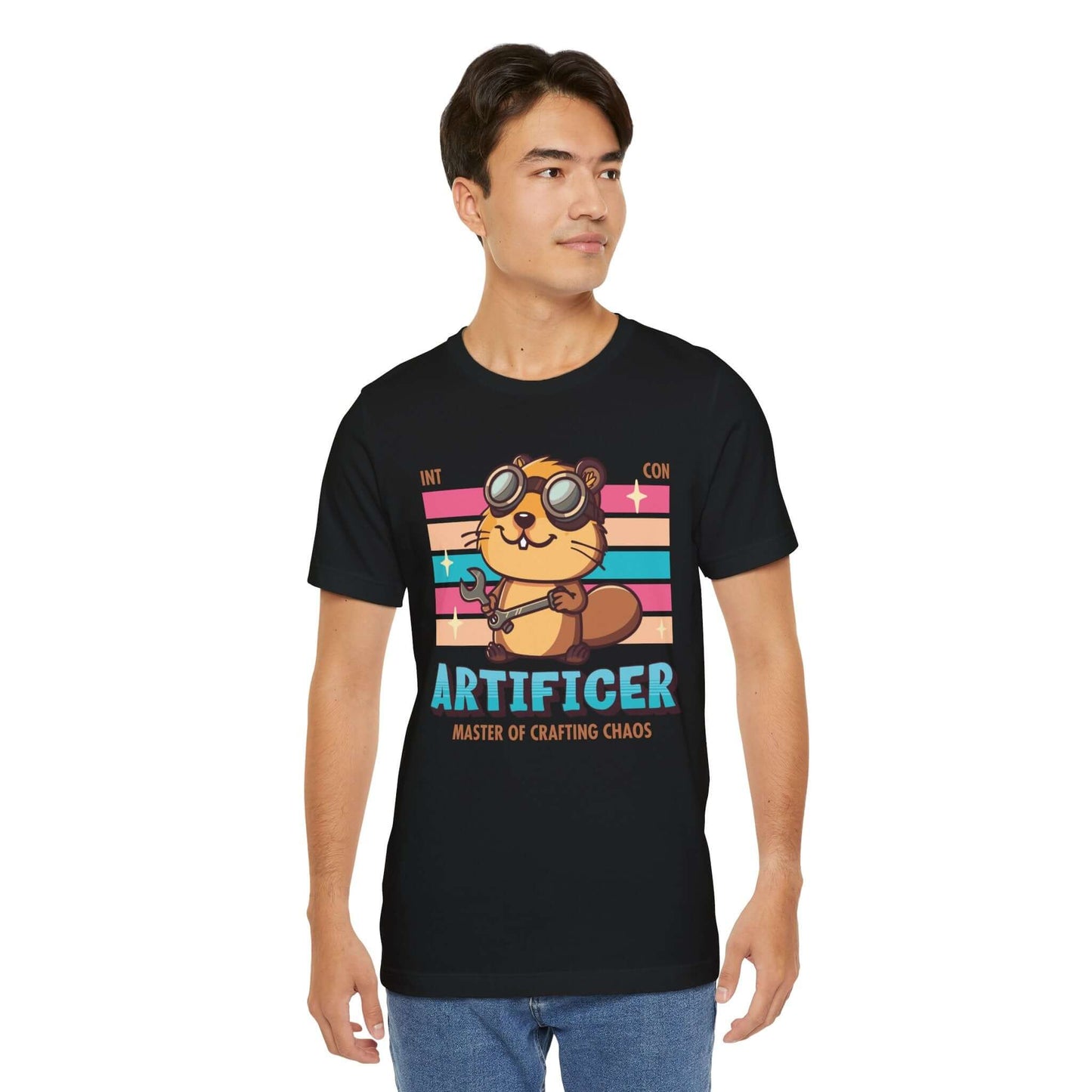 Printify T-Shirt DnD Artificer Shirt - D&D Kawaii Class T-shirt