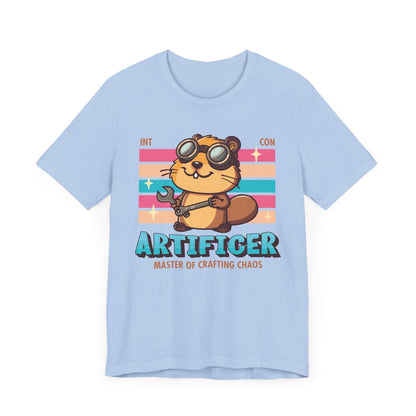 Printify T-Shirt Baby Blue / S DnD Artificer Shirt - D&D Kawaii Class T-shirt