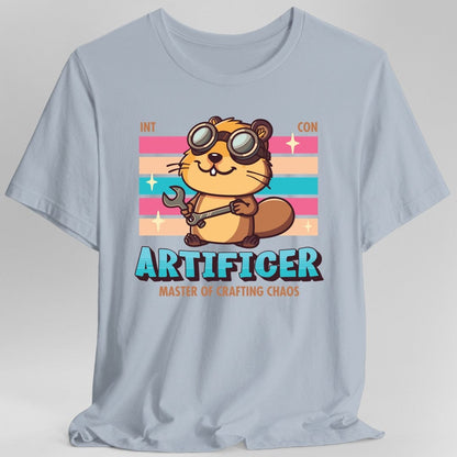 Printify T-Shirt Light Blue / S DnD Artificer Shirt - D&D Kawaii Class T-shirt