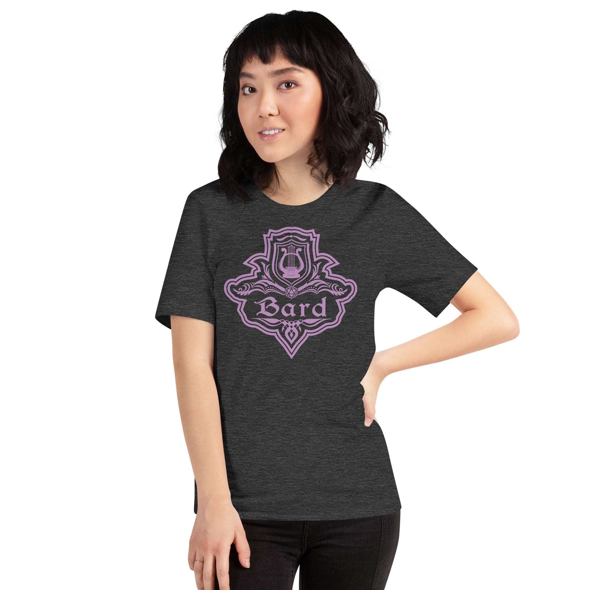 Printify T-Shirt DnD Bard Class Emblem T-Shirt