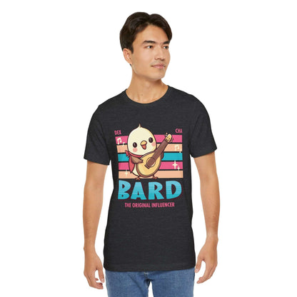 Printify T-Shirt DnD Bard Shirt - D&D Kawaii Class T-shirt