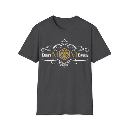 Printify T-Shirt Dark Heather / S DnD Best Mom Ever T-Shirt