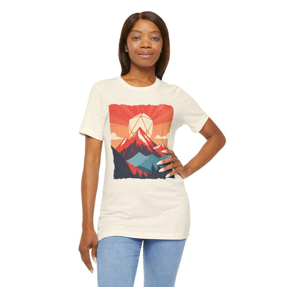 Printify T-Shirt DnD D20 Landscape T-shirt