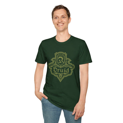 Printify T-Shirt DnD Druid Class Emblem T-Shirt - Dungeons & Dragons Druid Tee