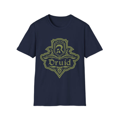 Printify T-Shirt Navy / S DnD Druid Class Emblem T-Shirt