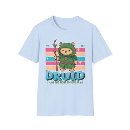 Printify T-Shirt Light Blue / S DnD Druid Shirt - D&D Kawaii Class T-shirt