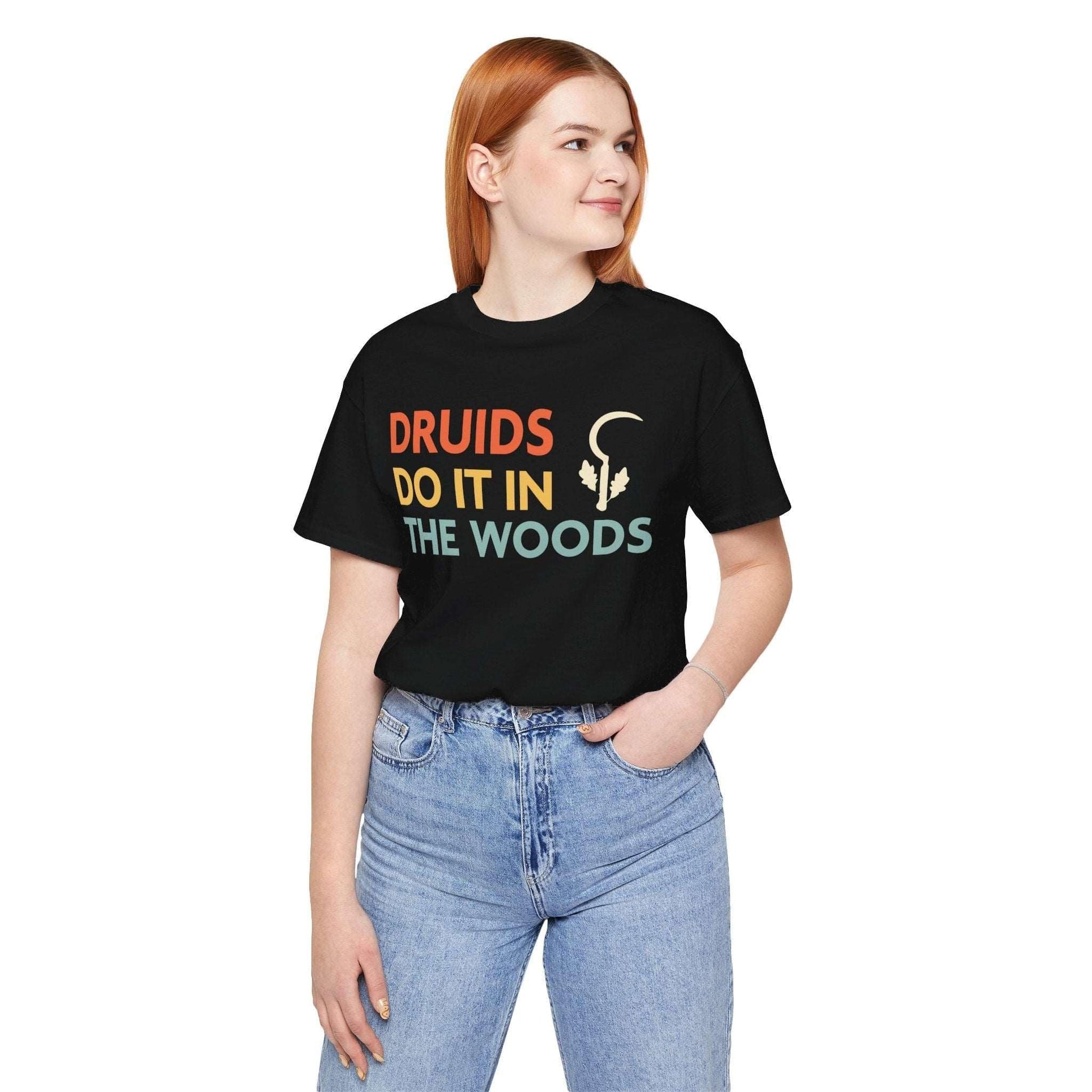 Printify T-Shirt DnD Druids Do It In The Woods Shirt