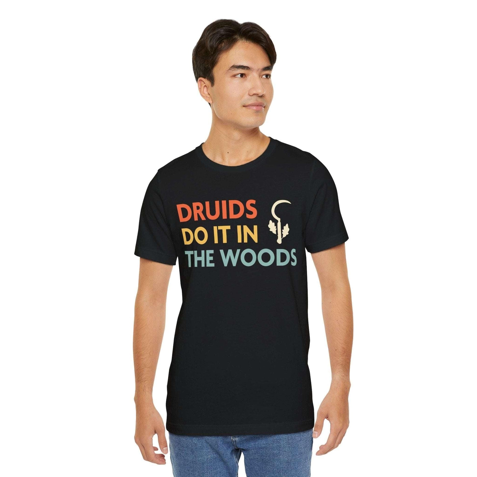 Printify T-Shirt DnD Druids Do It In The Woods Shirt