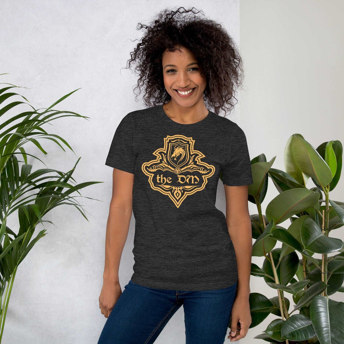 Printify T-Shirt DnD Dungeon Master Emblem T-Shirt