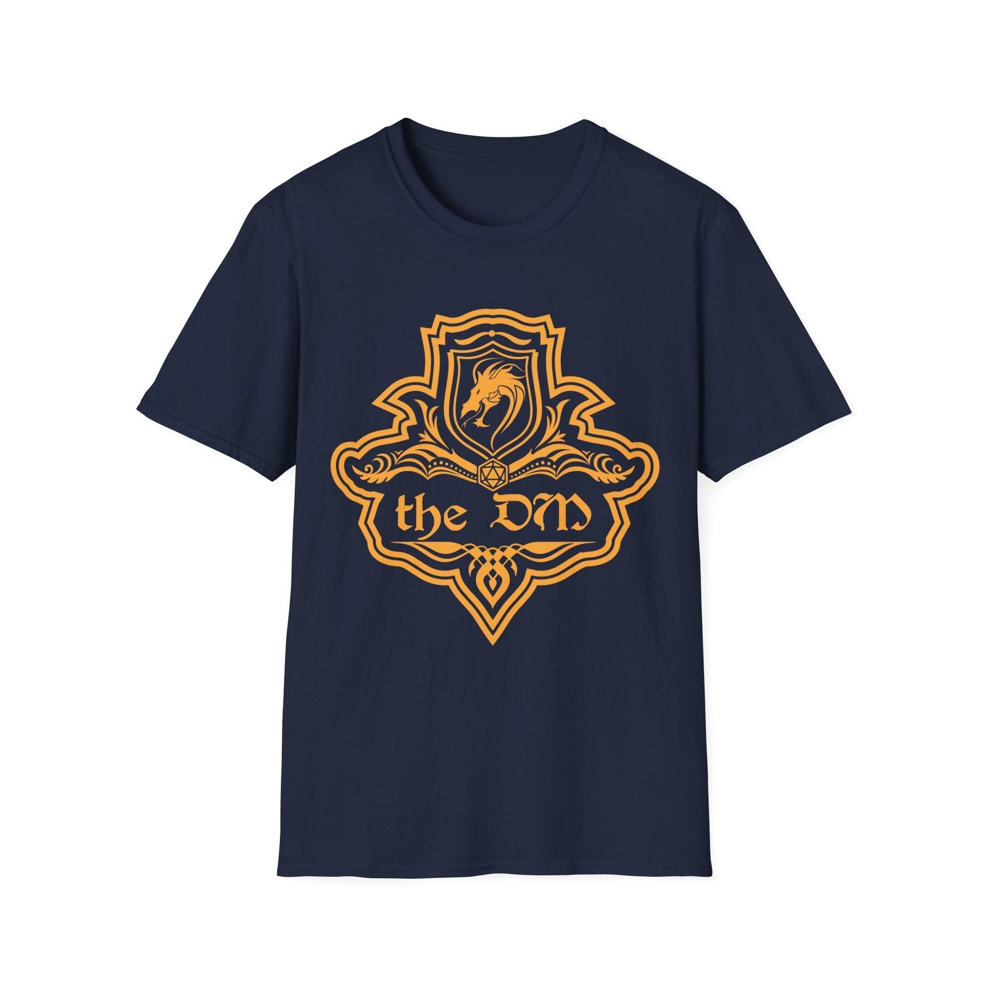 Printify T-Shirt Navy / S DnD Dungeon Master Emblem T-Shirt