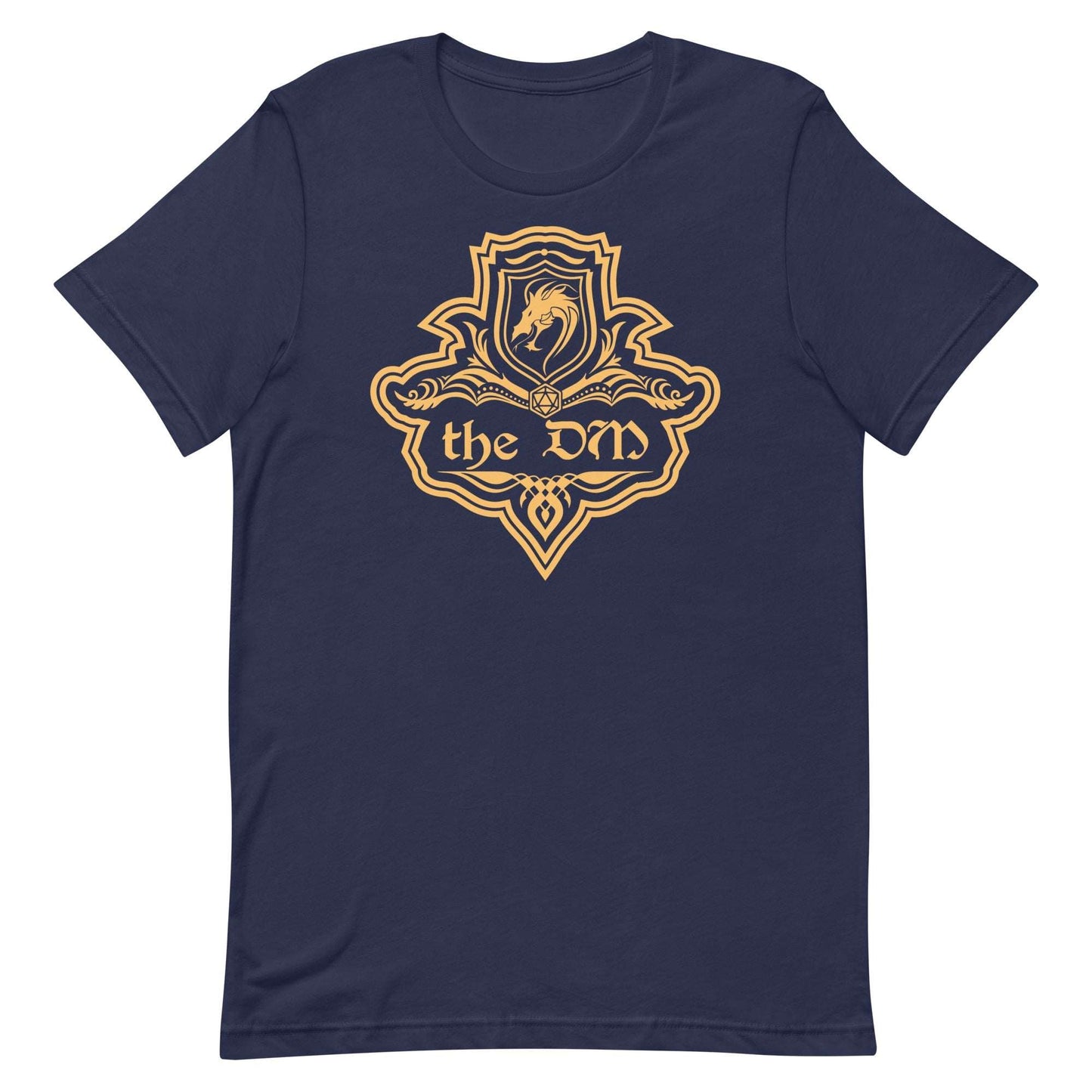 Printify T-Shirt Navy / S DnD Dungeon Master Emblem T-Shirt