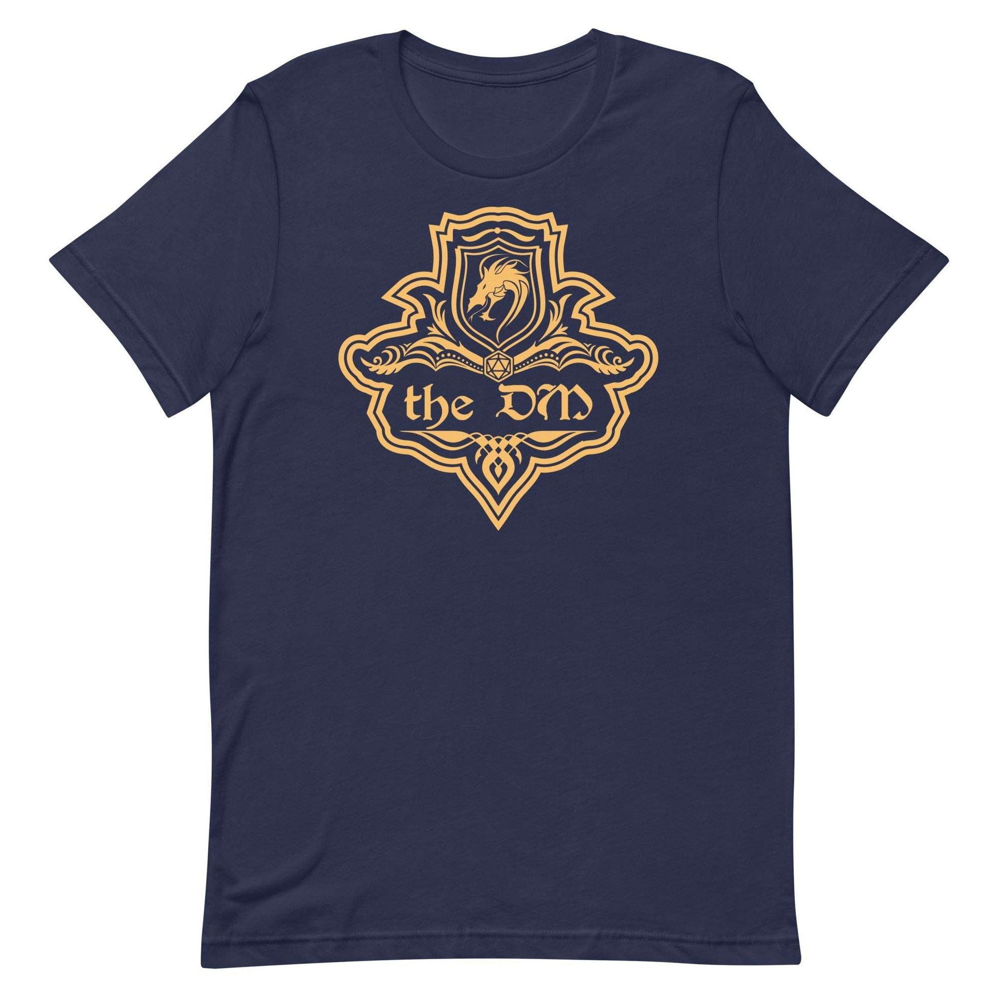 Printify T-Shirt Navy / S DnD Dungeon Master Emblem T-Shirt