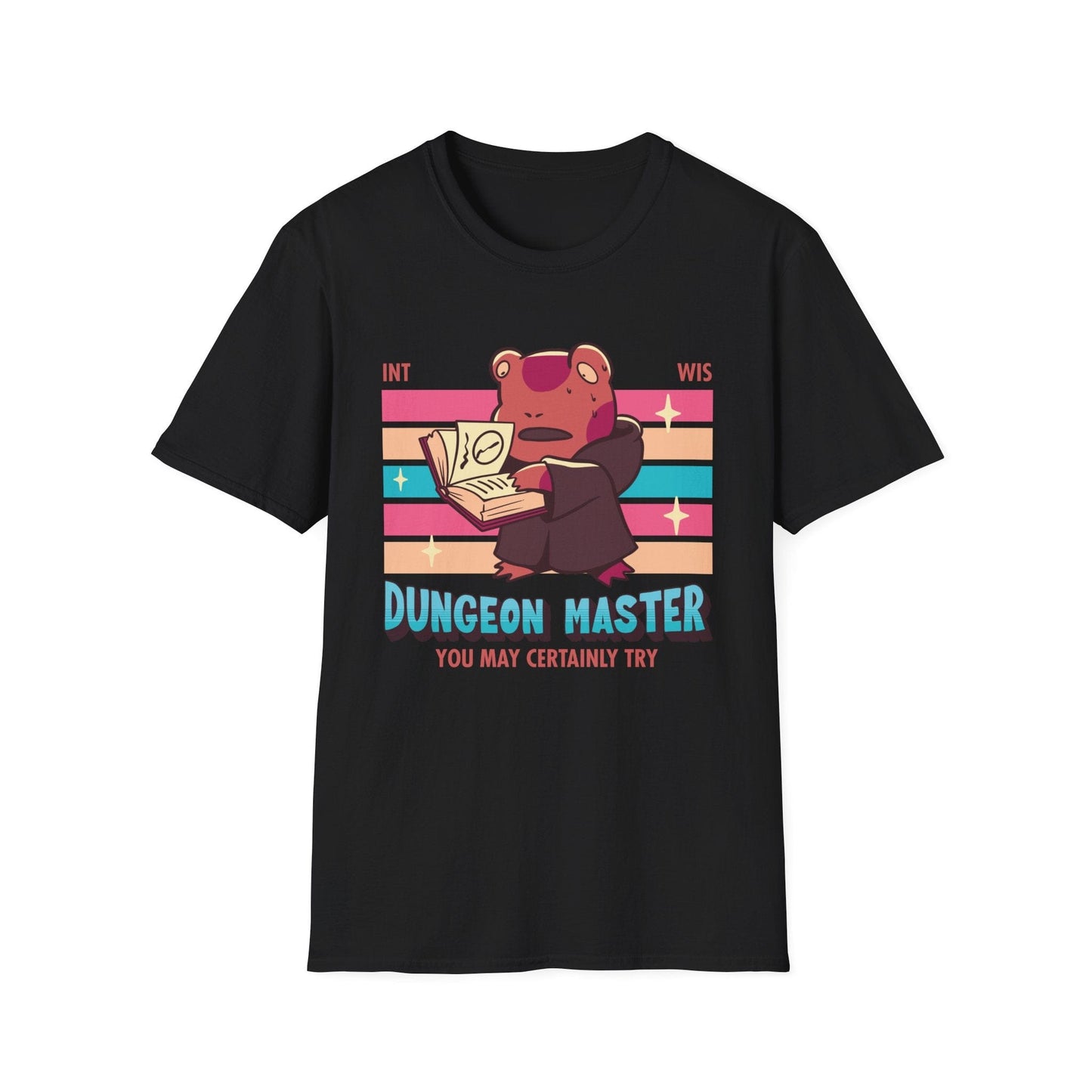 Printify T-Shirt Black / S DnD Dungeon Master Shirt - D&D Kawaii Class T-shirt