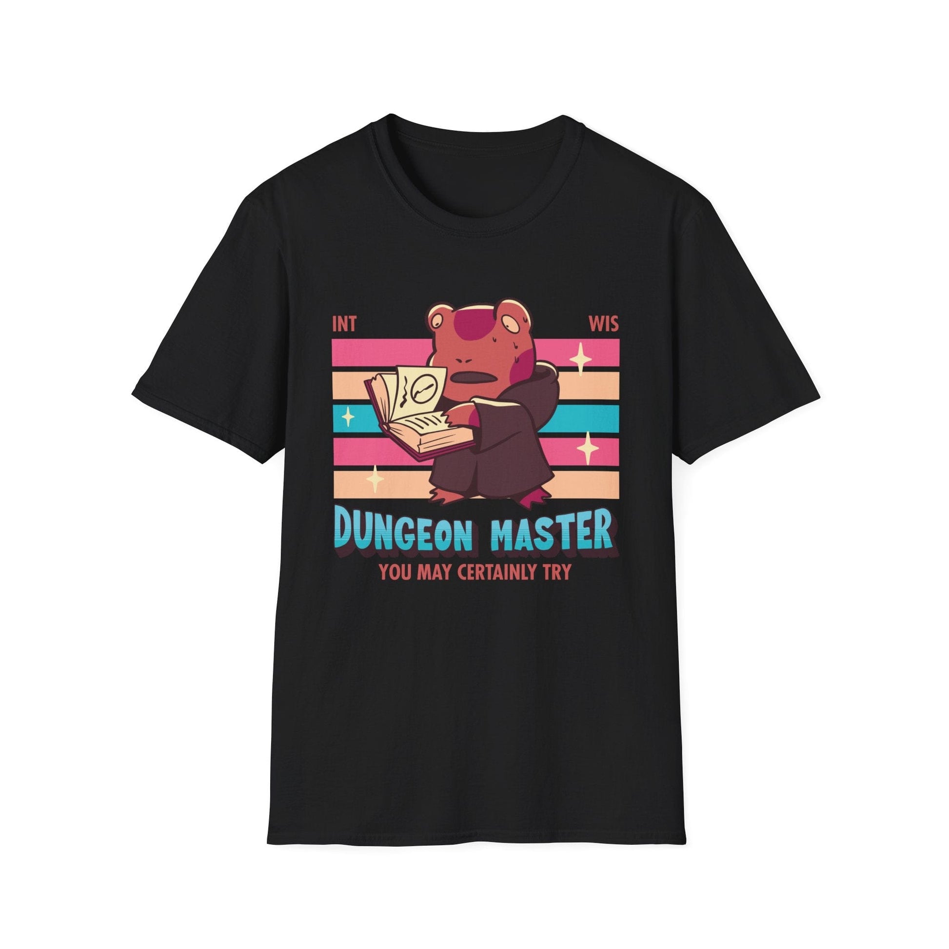 Printify T-Shirt Black / S DnD Dungeon Master Shirt - D&D Kawaii Class T-shirt