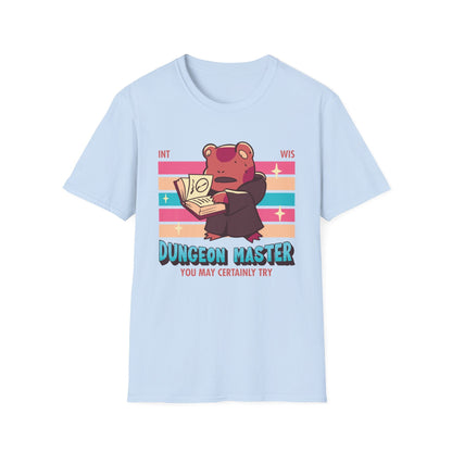 Printify T-Shirt Light Blue / S DnD Dungeon Master Shirt - D&D Kawaii Class T-shirt