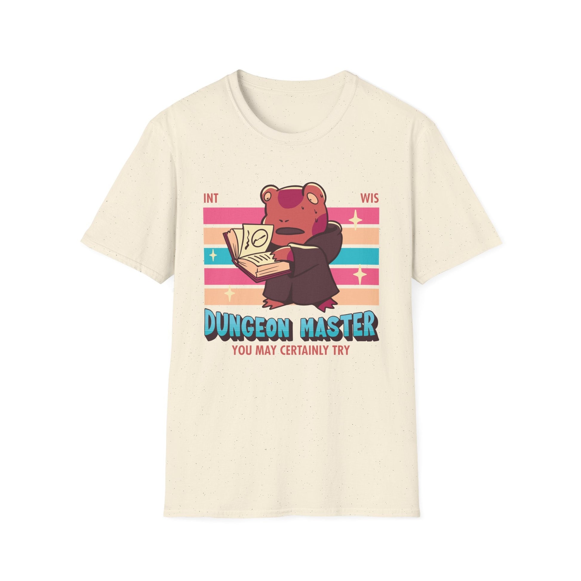 Printify T-Shirt Natural / S DnD Dungeon Master Shirt - D&D Kawaii Class T-shirt