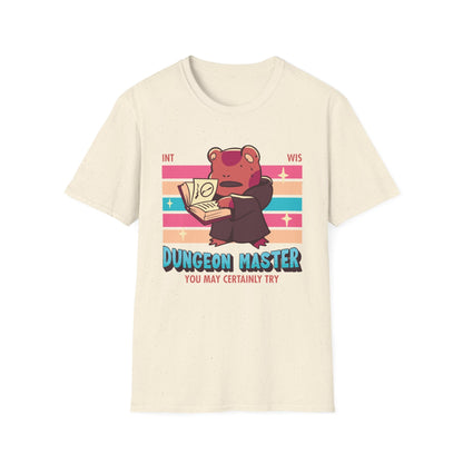 Printify T-Shirt Natural / S DnD Dungeon Master Shirt - D&D Kawaii Class T-shirt