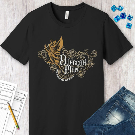 Printify T-Shirt DnD Dungeon Mom T-Shirt