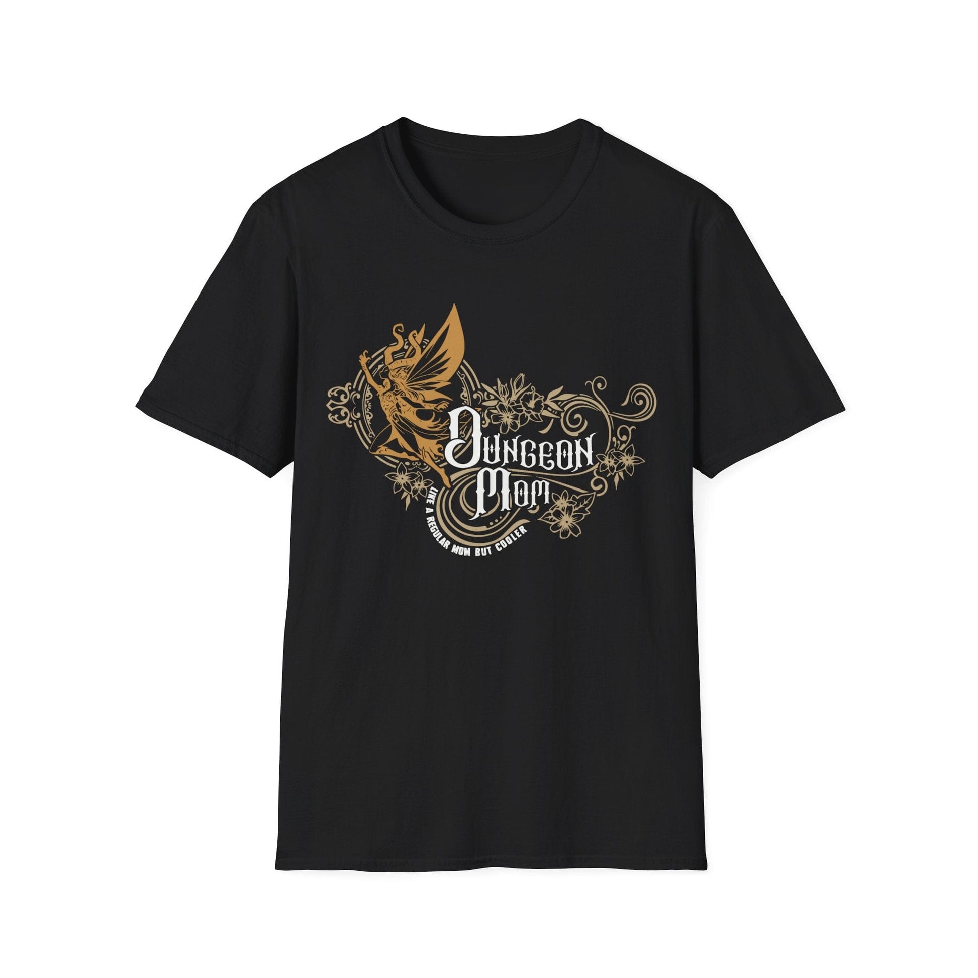 Printify T-Shirt Black / S DnD Dungeon Mom T-Shirt
