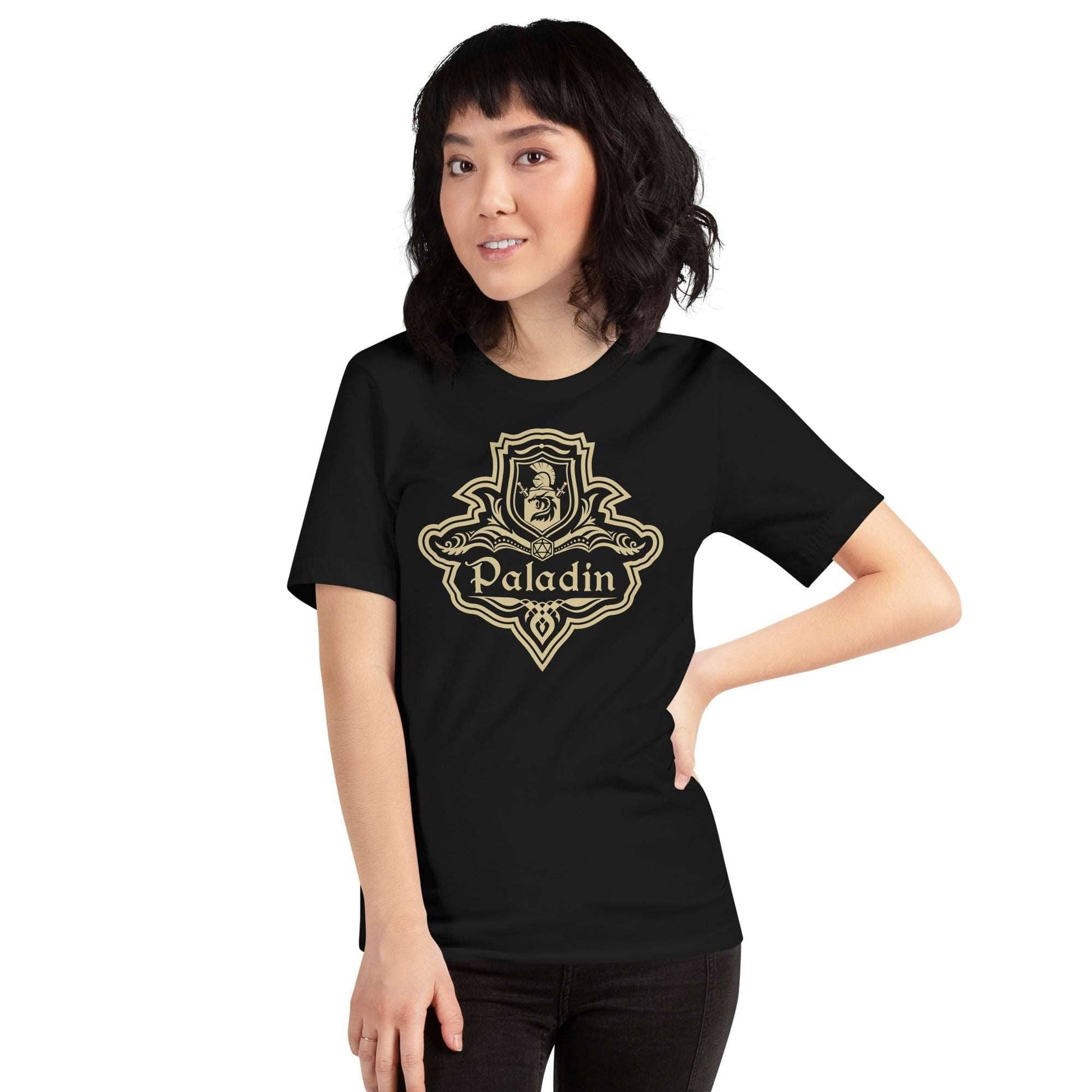 Printify T-Shirt DnD Paladin Class Emblem T-Shirt