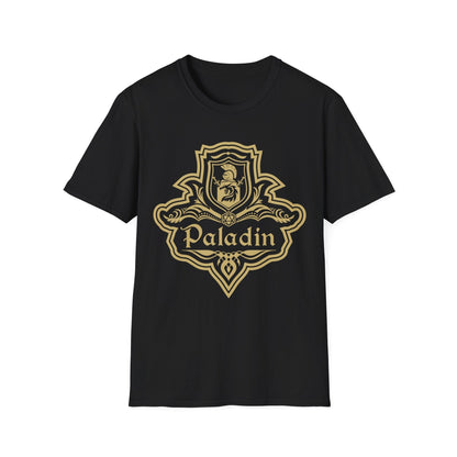 Printify T-Shirt Black / S DnD Paladin Class Emblem T-Shirt