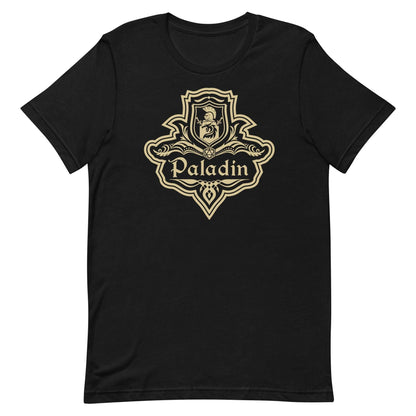 Printify T-Shirt Black / S DnD Paladin Class Emblem T-Shirt