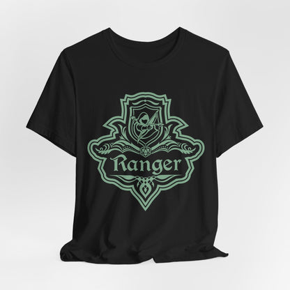Printify T-Shirt Black / S DnD Ranger Class Emblem T-Shirt